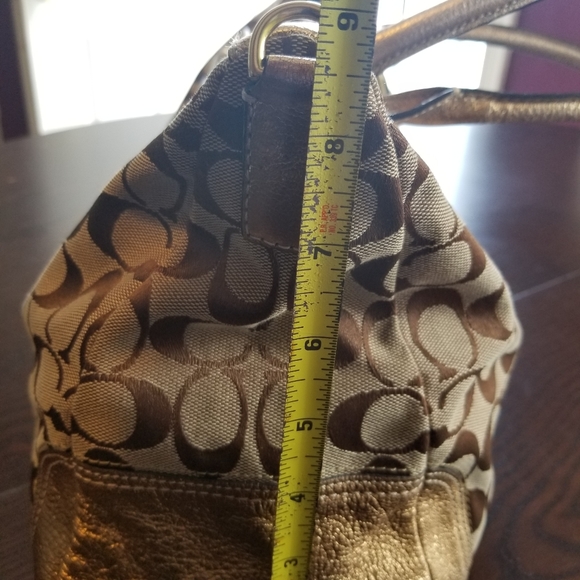 Coach Signature Logo Purse / Handbag - Picture 5 of 11